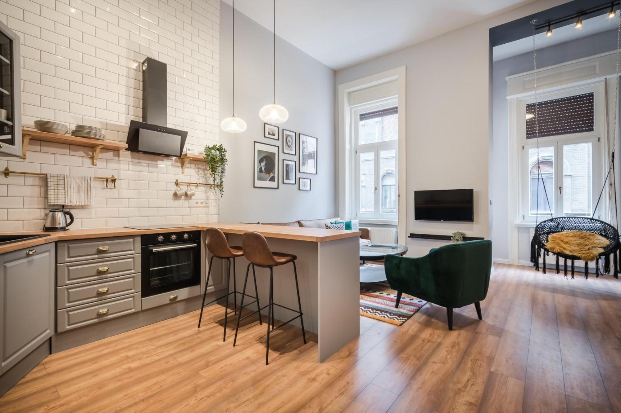 Aradi Chic Apartment Budapest Eksteriør billede